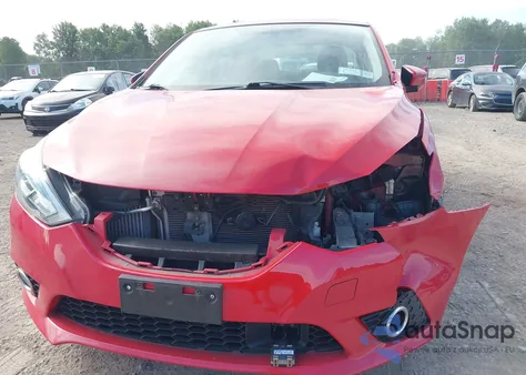 2018 Nissan Sentra Sr Turbo z USA, uszkodzony, nr VIN 3N1CB7APXJY207162